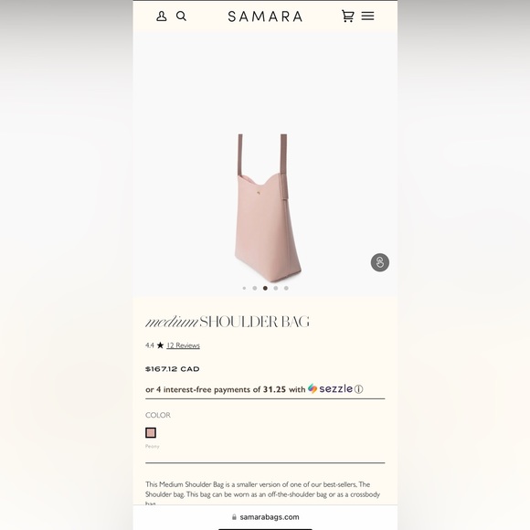 Medium Shoulder Bag - Picture 5 of 9